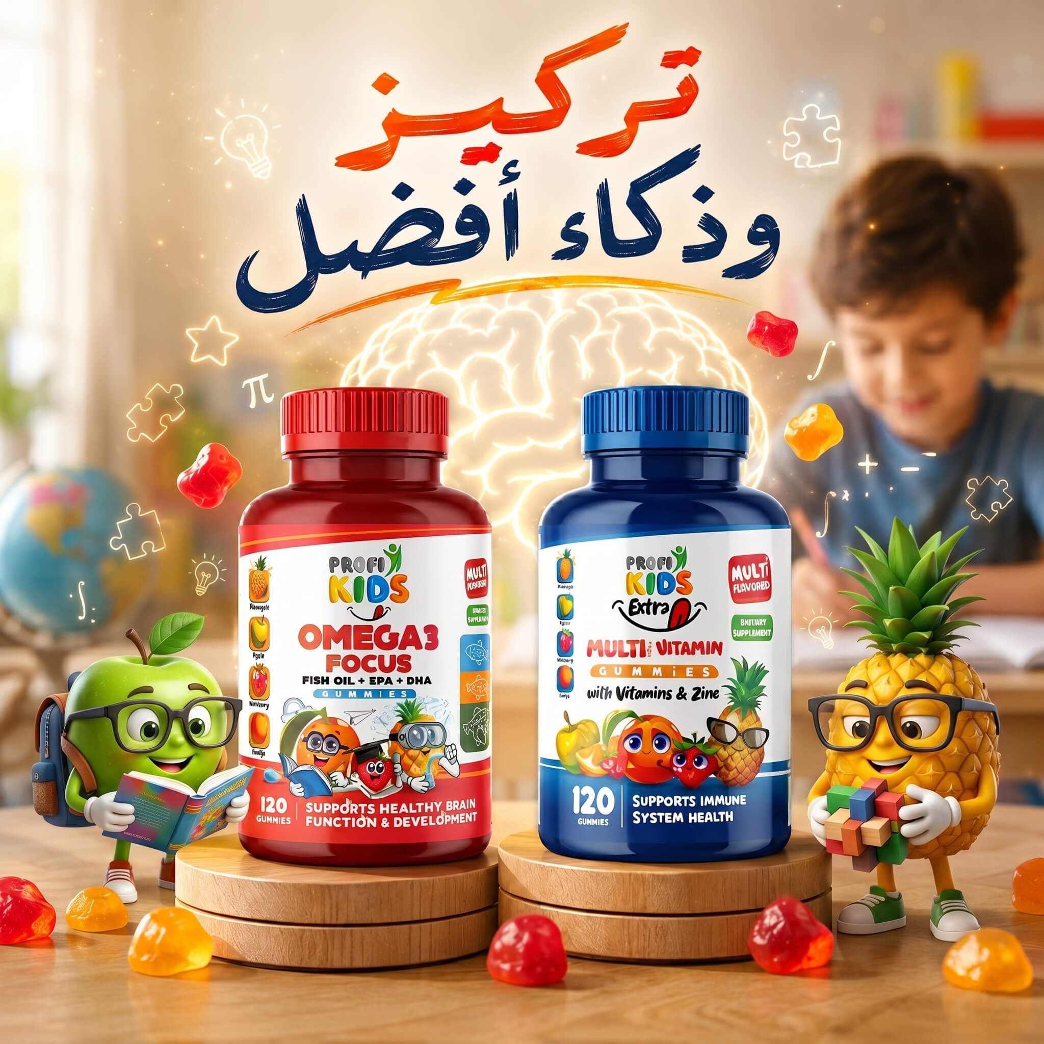 تركيز وذكاء