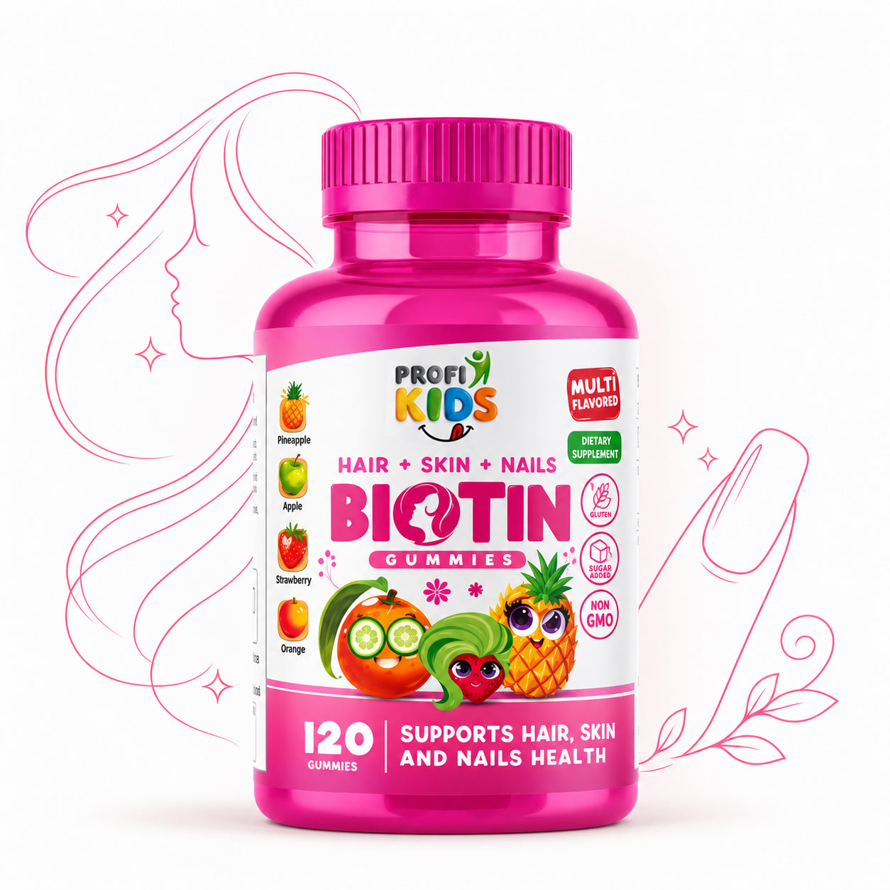 Biotin 120 Gummies